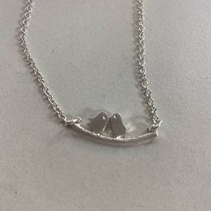 Silver Birds necklace
